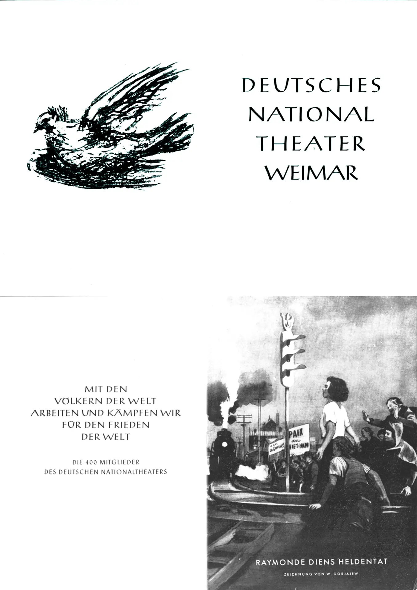 Programmheft zu Giuseppe Verdi und Albert Lortzing - Deutsches Nationaltheater Weimar Programmheft zu Giuseppe Verdi und Albert Lortzing - Deutsches Nationaltheater Weimar